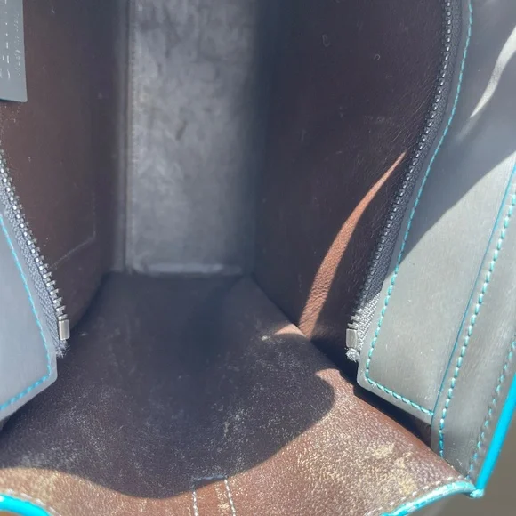 Celine Nano Luggage Tote Leather Handbag Made in Italy - Picture 11 of 15